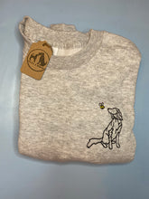 Load image into Gallery viewer, Spring Setter Outline Sweatshirt - Gifts for red setter, Gordon setter and English setter owners and lovers.