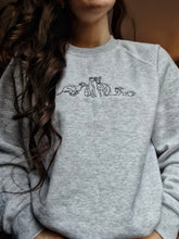 Load image into Gallery viewer, Embroidered Greyhound, Whippet, Lurcher, Sighthound, Galgo Sweatshirt