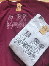 Load image into Gallery viewer, Custom Doodle Pet Sweatshirt - Gifts for dog / cat owners