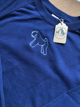 Load image into Gallery viewer, Embroidered Kerry Blue Silhouette Sweatshirt- Gifts for Kerry blue terrier lovers and owners