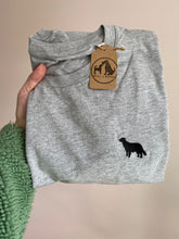 Load image into Gallery viewer, Dog Mini Silhouette T-Shirt - Gifts for dog owners and lovers- Border Terrier, Spaniel, Labrador, Golden Retriever, German Shepherd, Sighthound, Border Collie, Staffordshire Bull Terrier, Kerry Blue Terrier, Rottweiler,