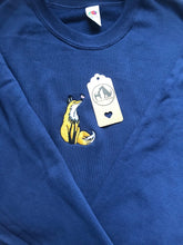 Load image into Gallery viewer, Fox and Butterfly Embroidered Sweatshirt for Fox Lovers