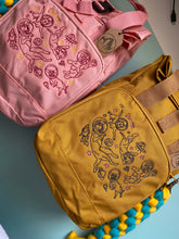 Load image into Gallery viewer, Intergalactic Dogs Backpack for Dog Lovers and Owners- colourful embroidered compact rucksack ack for your adventures