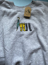 Load image into Gallery viewer, IMPERFECT Dog wellies sweatshirt- GREY L