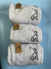 Load image into Gallery viewer, Spring Dalmatian Outline Sweatshirt - Gifts sporty dog owners and lovers.