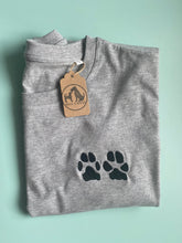 Load image into Gallery viewer, Custom Paw Print T-shirt (Chest)