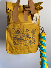 Load image into Gallery viewer, Intergalactic Dogs Backpack for Dog Lovers and Owners- colourful embroidered compact rucksack ack for your adventures