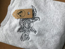 Load image into Gallery viewer, Embroidered Triceratops Dinosaur Sweatshirt
