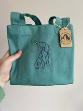 Load image into Gallery viewer, Embroidered Spring Time Tote Bag - gifts for dog owners