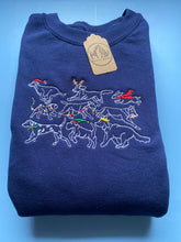 Load image into Gallery viewer, Festive Dog Zoomies Sweatshirt - Christmas dogs sweater for dog lovers