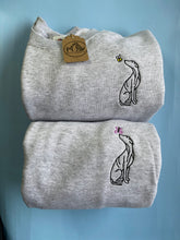 Load image into Gallery viewer, Spring Sighthound Sweatshirt- for whippet, greyhound, lurcher owners