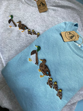 Load image into Gallery viewer, Mallard Duck Sweatshirt- cute little duck family gifts