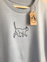 Load image into Gallery viewer, Cat Walking T-shirt - Gifts for Cat Lovers and Owners
