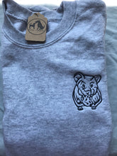 Load image into Gallery viewer, Embroidered Hamster Sweatshirt- Gifts for hamster lovers and owners