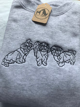Load image into Gallery viewer, Embroidered Shih Tzu Sweater - Gifs for Tzu Lovers and owners