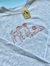 Load image into Gallery viewer, Embroidered Vizsla Sweatshirt - Gifts for Orange dog lovers