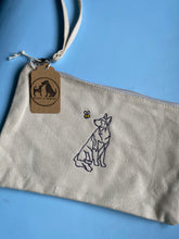 Load image into Gallery viewer, Spring Time Dog Accessories Pouch / Make up bag / travel bag / sewing bag.