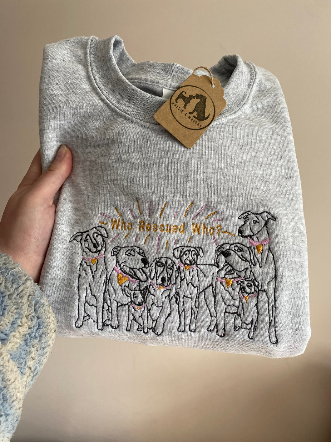 Rescue Dogs Sweatshirt - £3 donated to a uk rescue