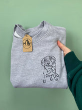 Load image into Gallery viewer, Custom Embroidered Pet Sweatshirt - For Animal Lovers
