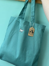 Load image into Gallery viewer, Embroidered Dinky Dog Tote Bag - gifts for dog owners
