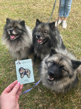 Load image into Gallery viewer, Dog Embroidered Sew on / Iron on Patch - For up-cycling projects.
