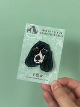 Load image into Gallery viewer, Custom Pet Embroidered Sew on / Iron on Patch - For up-cycling projects.
