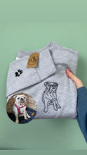 Load image into Gallery viewer, Custom Embroidered Pet Sweatshirt - For Animal Lovers
