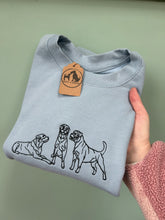 Load image into Gallery viewer, Embroidered Rottweiler Sweater - Gifs for Rottie Lovers and owners
