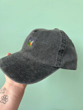 Load image into Gallery viewer, Dinky Bird Embroidered Cap. The cutest mini bird embroidered beanie cap for bird lovers.
