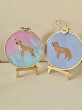 Load image into Gallery viewer, Various Breeds- Mini Dog Breed Embroidered Decorative Hoop (5 INCH)- Display in your home - Home Decor
