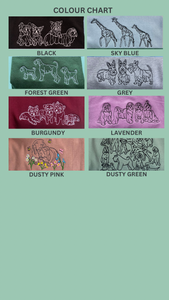 Embroidered Confetti Dog Party Sweatshirt - Gifts for dog lovers