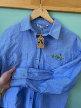 Load image into Gallery viewer, PRE-LOVED - Tulips Bee Shirt - Blue
