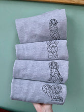Load image into Gallery viewer, Custom Embroidered Pet Sweatshirt - For Animal Lovers
