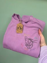 Load image into Gallery viewer, Here to pet all the dogs Sweatshirt - Multiple sizes
