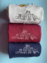 Load image into Gallery viewer, DOODLE STYLE SWEATSHIRT - Various Breeds- Dogs Sweatshirt - Embroidered sweater for dog lovers
