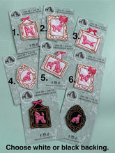 Load image into Gallery viewer, Dog Frame Embroidered Sew on / Iron on Patch - For up-cycling projects.
