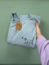 Load image into Gallery viewer, Spring Cat Outline Sweatshirt - Gifts for cat owners and lovers.
