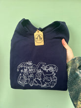 Load image into Gallery viewer, Embroidered Cats Sweatshirt - The perfect gift for cat lovers &amp; owners
