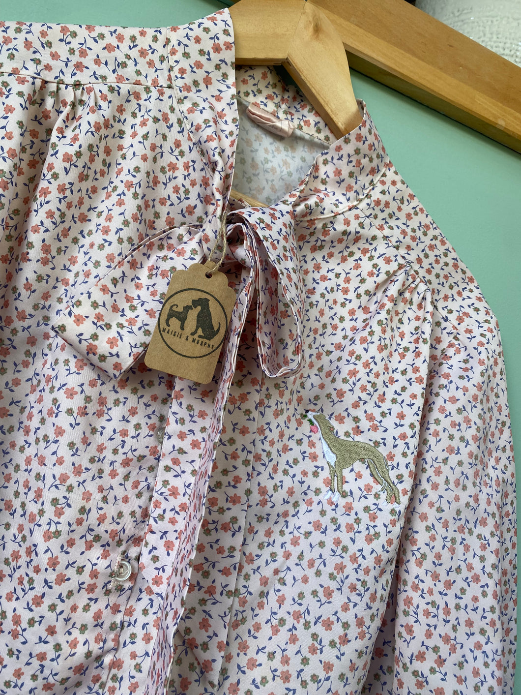 PRE-LOVED - Sighthound Blouse - floral beige