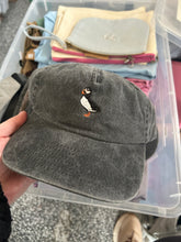 Load image into Gallery viewer, Dinky Bird Embroidered Cap. The cutest mini bird embroidered beanie cap for bird lovers.
