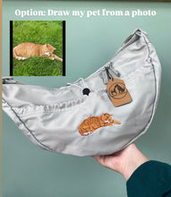 Load image into Gallery viewer, Full Colour Dog Breed Cross Body Bag- For dog walking
