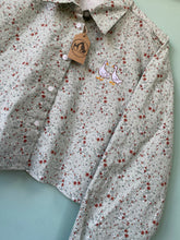 Load image into Gallery viewer, PRE-LOVED - Duck Floral Cropped Shirt
