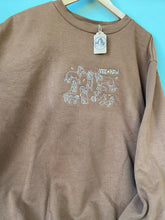 Load image into Gallery viewer, PRE-LOVED - Yeehaw Dogs sweatshirt - Brown
