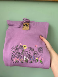 Wildflower Dogs Hoodie