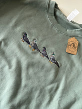 Load image into Gallery viewer, IMPERFECT Pigeons Sweatshirt - Dusty Green - S
