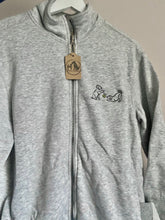 Load image into Gallery viewer, PRE-LOVED  ‘puppies bee’ full zip thin fleece
