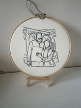 Load image into Gallery viewer, Custom Embroidered Decorative Hoop - Display your special memories in your home
