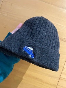 Camper Van Embroidered Beanie Hat- cute adventure beanie