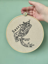Load image into Gallery viewer, Custom Embroidered Decorative Hoop - Display your special memories in your home
