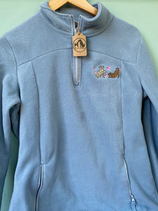 PRE-LOVED - Puppy Tulip Fleece - Blue